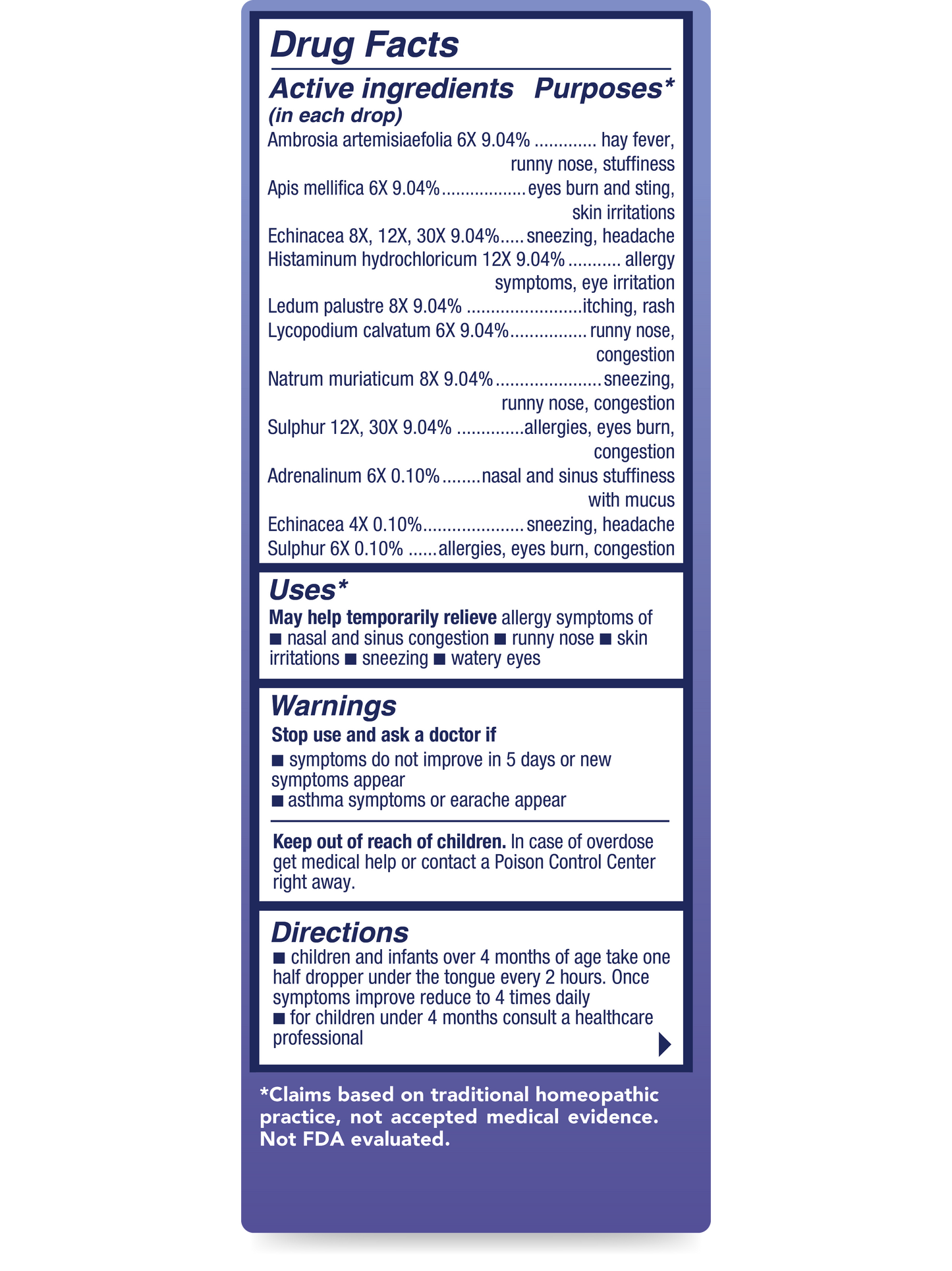 Children's Allergy Care 1 oz.